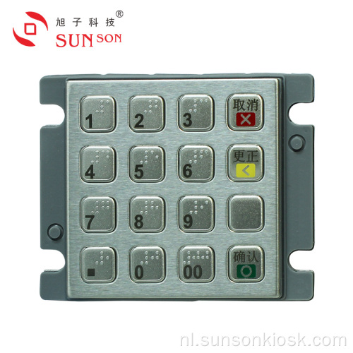 Metalic gecodeerde PIN-pad